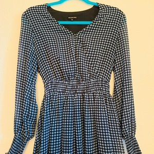 WHO WHAT WEAR Floral Print Midi Dress